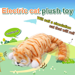 Pet Products Hilarious and Adorable Electric Laughing and Rolling Cat Toy-UlGadget