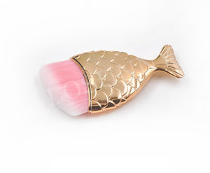 Portable Flat Foundation Mermaid Makeup Brushes Brush-UlGadget