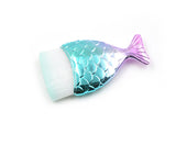 Portable Flat Foundation Mermaid Makeup Brushes Brush-UlGadget