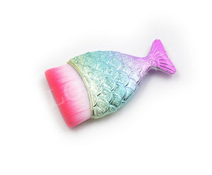 Portable Flat Foundation Mermaid Makeup Brushes Brush-UlGadget