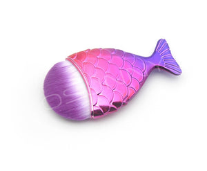 Portable Flat Foundation Mermaid Makeup Brushes Brush-UlGadget