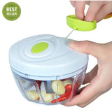 INSTANT FOOD CHOPPER Fruit Vegetable Dicer Garlic Ginger Cutter Kitchen-UlGadget