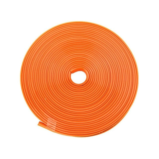 8M/ Pro Wheel Rim Protector Decor Strip Tire Guard Line Rubber Moulding Trim Fit for Most Car-UlGadget