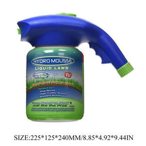 LIQUID LAWN SYSTEM Grass Seed Plastic Watering Can Fast Easy Sprayers Ink-UlGadget