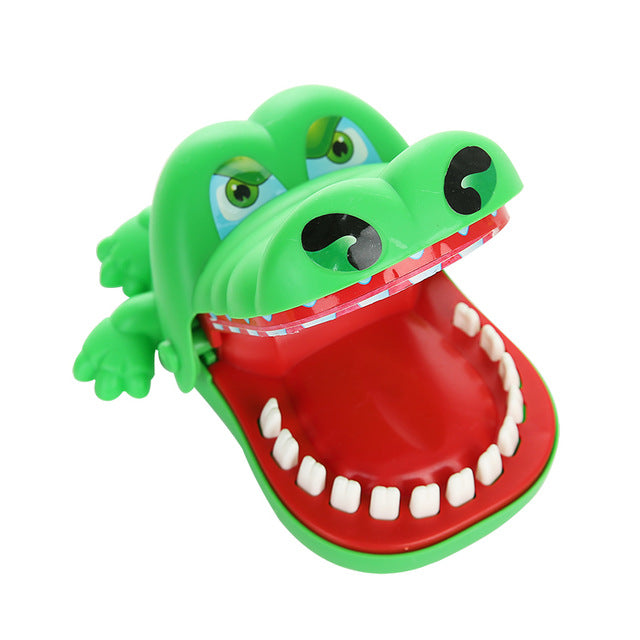 Funny Biting Toys Creative Electric Mouth Bite Game Family Challenge Game Kids Push Teeth Toy Plastic-UlGadget