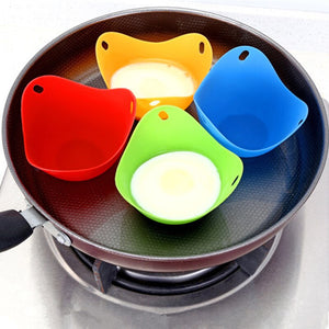 7PCs Egglettes Maker with Separator Egg Boiler Cooker Transparent Silicone Maker Egg Steamer kitchen Omelette mold-UlGadget