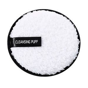 Microfiber Suede Cleansing Cotton(3pcs) Reusable Makeup Remover Pads Soft Chemical-free-UlGadget