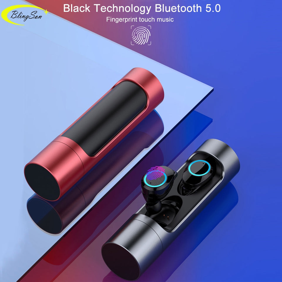 Mini Touch Control Waterproof Bluetooth Wireless Sport Earphones-UlGadget