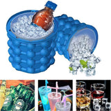 2-IN-1 Silicone Portable Drinking Ice Genie Cube Maker-UlGadget