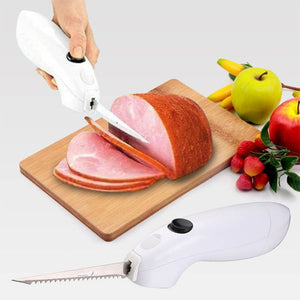 Battery Powered Knife Easy One Touch Kitchen Gadgets Pork Slicer Stainless Blender-UlGadget