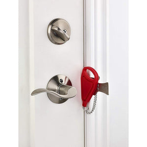 Portable Hotel Door Lock Self-Defense Door Stop Travel-UlGadget