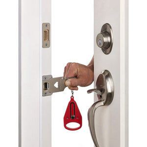 Portable Hotel Door Lock Self-Defense Door Stop Travel-UlGadget