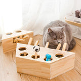 Pet Products WOODEN CAT WHACK-UlGadget