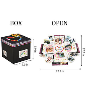 DIY EXPLOSION GIFT BOX For Valentine'S Day Wedding Birthday Party Suprise Festival Gift-UlGadget