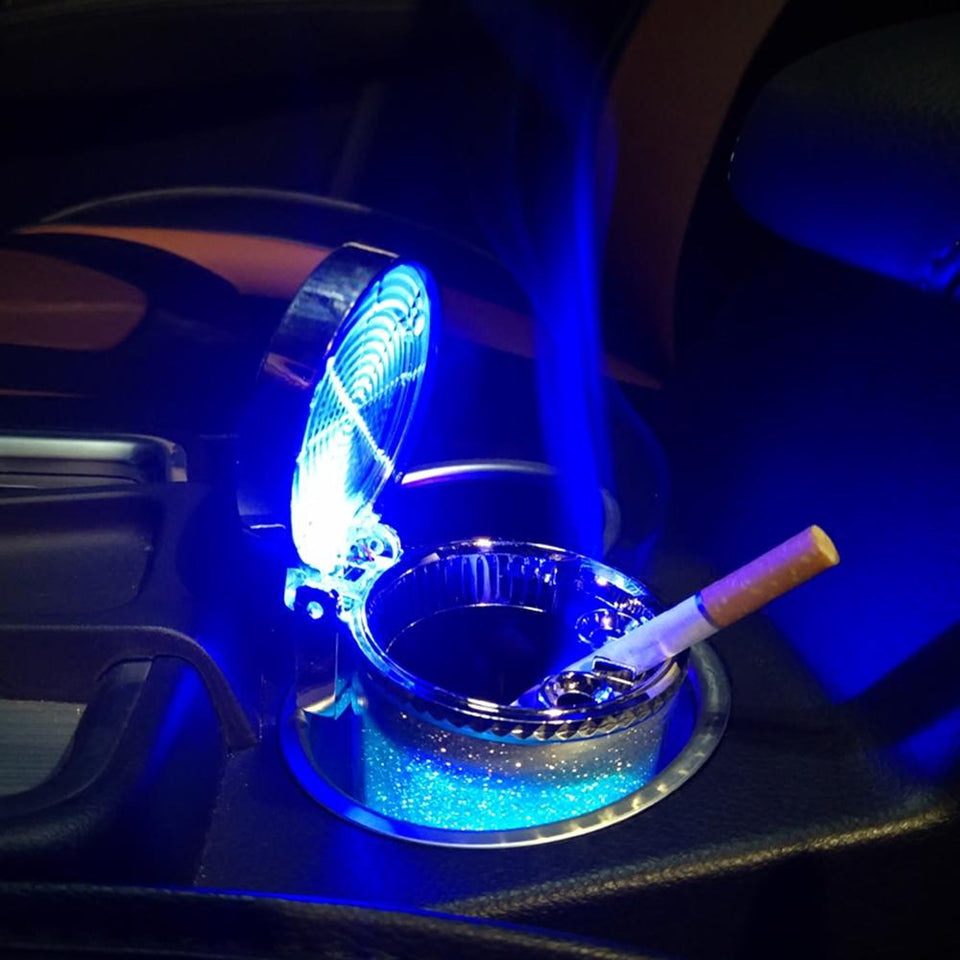 LED Disco Car Ashtray-UlGadget